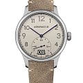 Aerowatch Aerowatch Renaissance 39982 AA10  39982 AA10 кварцевые мужские часы бежевый циферблат, браслет кожаный — вид спереди
